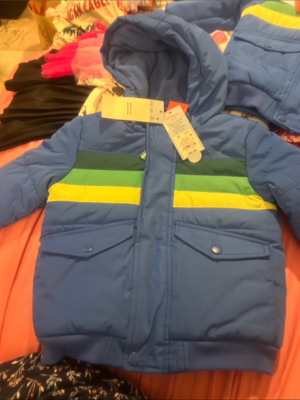 NWT Sz 2t blue jacket by cat & hack